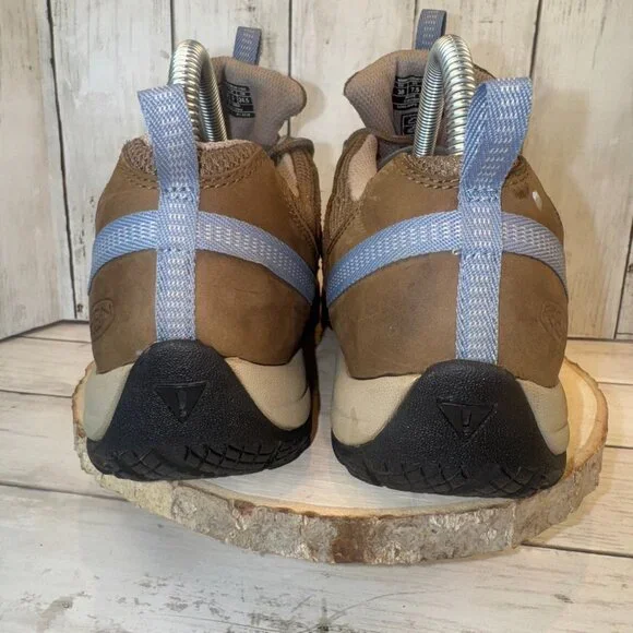 Keen Womens Shasta Hiking Trail Lace Up Shoes Waterproof Brown Blue Size 7.5 - Picture 5 of 10